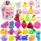 30-Pack Mochi Squishy Toys – Mini Fidget Toys & Party Favors for Kids, Classroom Rewards, Birthday, Xmas Gifts, Goodie Bags, and Carnival Prizes (Bulk)
